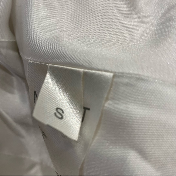 Nonat Luxury Coats "Margot Short Coat", Color: Ivory, Size S - Picture 9 of 11